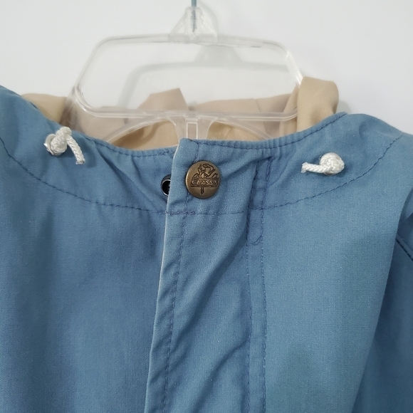 VINTAGE Mens Class 5 C5 Outdoor Jacket Size Medium Blue Tan Made in USA - Picture 7 of 16